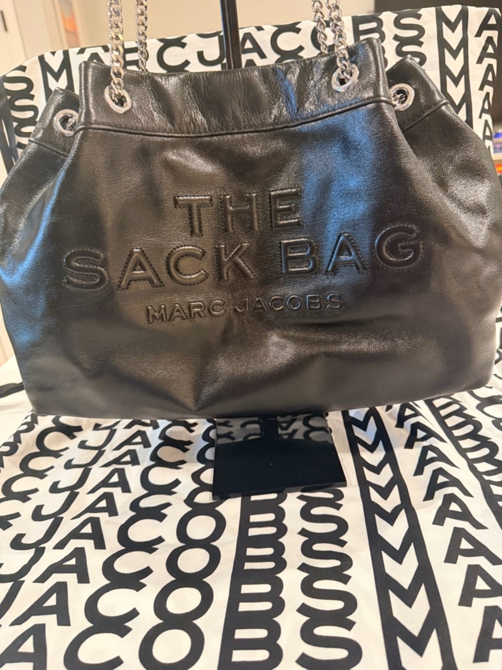 Large chain sack bag - Marc Jacobs - Picture 7 of 16